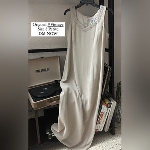 Vintage Original Classy Dress size 8 petite